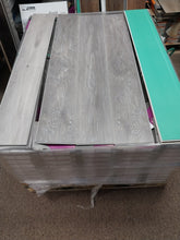 Load image into Gallery viewer, Upscale grey 5mm 12 mil pad Luxury Vinyl Flooring Stock Collection