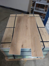 Load image into Gallery viewer, luxury waterproof vinyl 5mm 20 mils 1.79 bulk pricing $1.69 pallets 1200+ 24sqft box upgraded locking system unclin+ Alex oak Truly Carpet and Vinyl Flooring 
