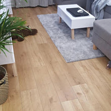 Load image into Gallery viewer, Luxury waterproof vinyl flooring Cleveland Stock Collection Baltimore oak 5mm 20 mil wearlayer with attached pad Spc Vinyl Flooring Truly Carpet and Vinyl Flooring 
